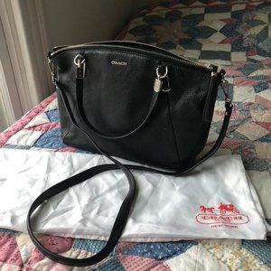Coach Small Kelsey Satchel in Pebble Leather
